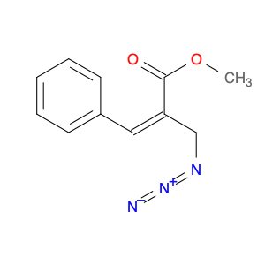 2-Propenoic acid, 2-(azidomethyl)-3-phenyl-, methyl ester, (2E)-