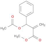 Benzenepropanoic acid, β-(acetyloxy)-α-methylene-, methyl ester