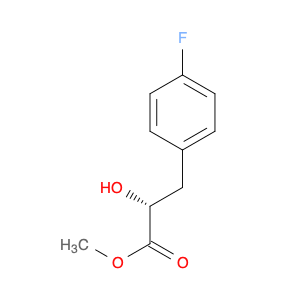 Benzenepropanoic acid, 4-fluoro-α-hydroxy-, methyl ester, (αR)-