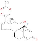 Pregna-1,4,16-triene-3,20-dione, 21-(acetyloxy)-9-fluoro-11-hydroxy-, (11β)-