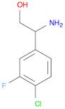 Benzeneethanol, β-amino-4-chloro-3-fluoro-