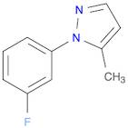 1H-Pyrazole, 1-(3-fluorophenyl)-5-methyl-