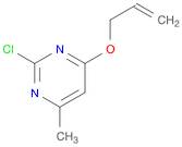 Pyrimidine, 2-chloro-4-methyl-6-(2-propen-1-yloxy)-