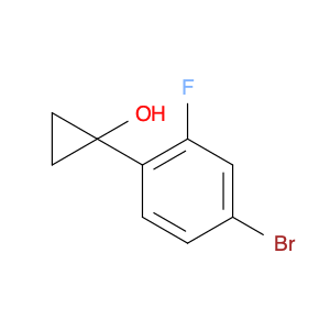 Cyclopropanol, 1-(4-bromo-2-fluorophenyl)-