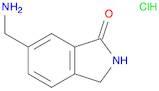 1H-Isoindol-1-one, 6-(aminomethyl)-2,3-dihydro-, hydrochloride (1:1)