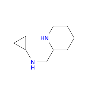 2-Piperidinemethanamine, N-cyclopropyl-