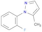 1H-Pyrazole, 1-(2-fluorophenyl)-5-methyl-