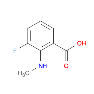 Benzoic acid, 3-fluoro-2-(methylamino)-