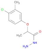 Propanoic acid, 2-(4-chloro-3-methylphenoxy)-, hydrazide