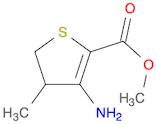 2-Thiophenecarboxylic acid, 3-amino-4,5-dihydro-4-methyl-, methyl ester