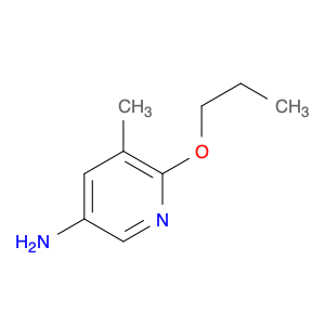 3-Pyridinamine, 5-methyl-6-propoxy-