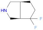 Cyclopenta[c]pyrrole, 4,4-difluorooctahydro-, (3aR,6aS)-rel-