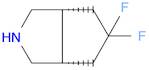 Cyclopenta[c]pyrrole, 5,5-difluorooctahydro-, (3aR,6aS)-rel-