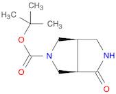 Pyrrolo[3,4-c]pyrrole-2(1H)-carboxylic acid, hexahydro-4-oxo-, 1,1-dimethylethyl ester, (3aR,6aR)-…