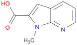 1H-Pyrrolo[2,3-b]pyridine-2-carboxylic acid, 1-methyl-