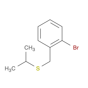 Benzene, 1-bromo-2-[[(1-methylethyl)thio]methyl]-