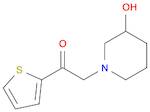 Ethanone, 2-(3-hydroxy-1-piperidinyl)-1-(2-thienyl)-