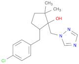 Cyclopentanol, 5-[(4-chlorophenyl)methyl]-2,2-dimethyl-1-(1H-1,2,4-triazol-1-ylmethyl)-