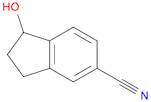 1H-Indene-5-carbonitrile, 2,3-dihydro-1-hydroxy-