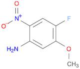 Benzenamine, 4-fluoro-5-methoxy-2-nitro-