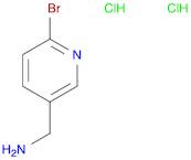 3-Pyridinemethanamine, 6-bromo-, hydrochloride (1:2)