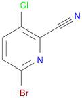 2-Pyridinecarbonitrile, 6-bromo-3-chloro-