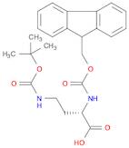 Butanoic acid, 4-[[(1,1-dimethylethoxy)carbonyl]amino]-2-[[(9H-fluoren-9-ylmethoxy)carbonyl]amino]…