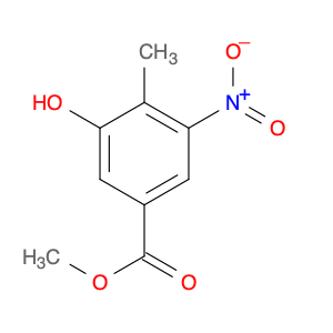 Benzoic acid, 3-hydroxy-4-methyl-5-nitro-, methyl ester