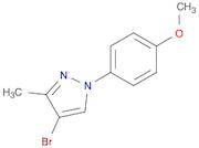 1H-Pyrazole, 4-bromo-1-(4-methoxyphenyl)-3-methyl-