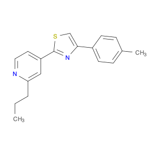 Pyridine, 4-[4-(4-methylphenyl)-2-thiazolyl]-2-propyl-