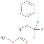 Carbamic acid, N-(2,2,2-trifluoro-1-phenylethylidene)-, methyl ester