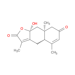 Naphtho[2,3-b]furan-2,7-dione, 4,4a,8,8a,9,9a-hexahydro-9a-hydroxy-3,5,8a-trimethyl-, (4aR,8aR,9...