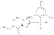 1H-1,2,4-Triazole-1-carboxamide, N,N-diethyl-3-[(2,4,6-trimethylphenyl)sulfonyl]-