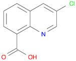 8-Quinolinecarboxylic acid, 3-chloro-