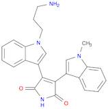 1H-Pyrrole-2,5-dione, 3-[1-(3-aminopropyl)-1H-indol-3-yl]-4-(1-methyl-1H-indol-3-yl)-