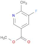 3-Pyridinecarboxylic acid, 5-fluoro-6-methyl-, methyl ester