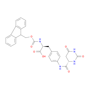 L-Phenylalanine, N-[(9H-fluoren-9-ylmethoxy)carbonyl]-4-[[[(4S)-hexahydro-2,6-dioxo-4-pyrimidiny...