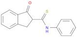 1H-Indene-2-carbothioamide, 2,3-dihydro-1-oxo-N-phenyl-