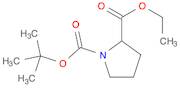 1,2-Pyrrolidinedicarboxylic acid, 1-(1,1-dimethylethyl) 2-ethyl ester