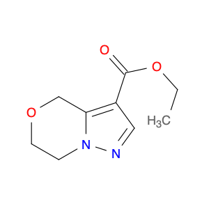 4H-Pyrazolo[5,1-c][1,4]oxazine-3-carboxylic acid, 6,7-dihydro-, ethyl ester