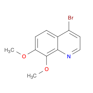 Quinoline, 4-bromo-7,8-dimethoxy-