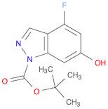 1H-Indazole-1-carboxylic acid, 4-fluoro-6-hydroxy-, 1,1-dimethylethyl ester