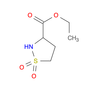 3-Isothiazolidinecarboxylic acid, ethyl ester, 1,1-dioxide