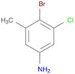 Benzenamine, 4-bromo-3-chloro-5-methyl-