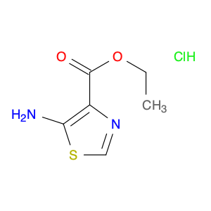 4-Thiazolecarboxylic acid, 5-amino-, ethyl ester, hydrochloride (1:1)