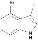 1H-Indole, 4-bromo-3-fluoro-