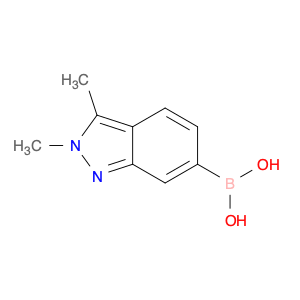 Boronic acid, B-(2,3-dimethyl-2H-indazol-6-yl)-