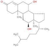 Cholest-4-en-3-one, 7,12-dihydroxy-, (7α,12α)-