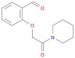 Benzaldehyde, 2-[2-oxo-2-(1-piperidinyl)ethoxy]-