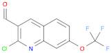 3-Quinolinecarboxaldehyde, 2-chloro-7-(trifluoromethoxy)-